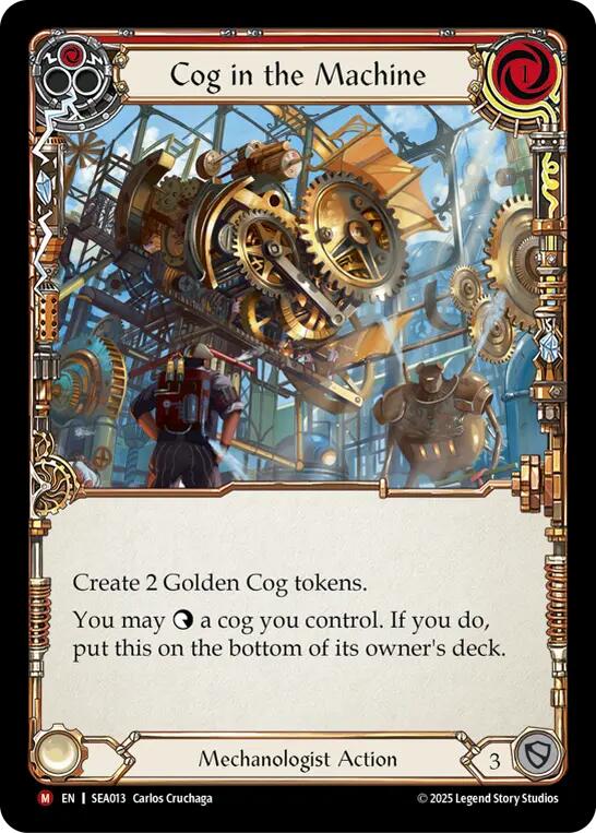 Cog in the Machine [SEA013] (High Seas)  Rainbow Foil | Webway Games