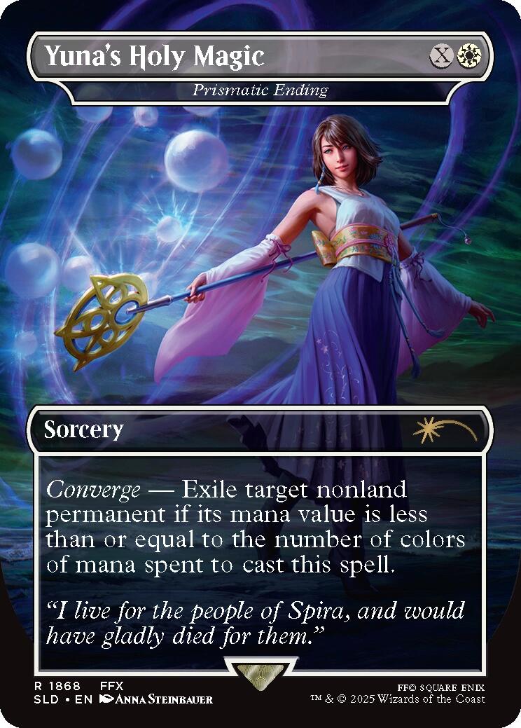 Yuna's Holy Magic - Prismatic Ending [Secret Lair Drop Series] | Webway Games