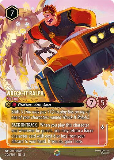 Wreck-It Ralph - Big Lug (Enchanted) (206/204) [Reign of Jafar] | Webway Games