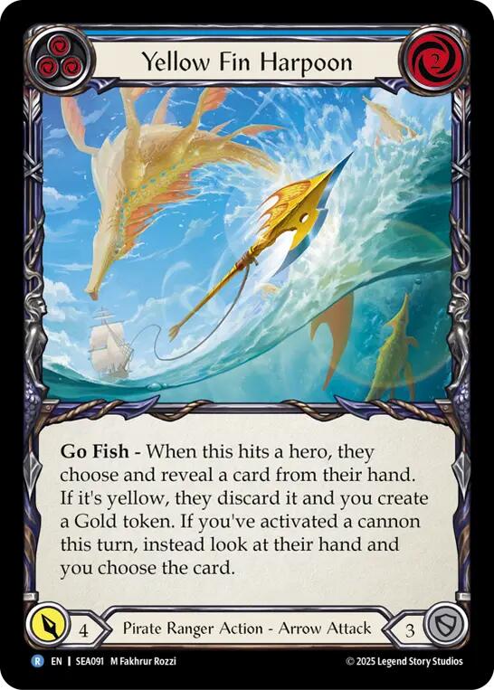 Yellow Fin Harpoon [SEA091] (High Seas) | Webway Games