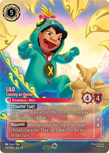 Lilo - Causing an Uproar (Enchanted) (217/204) [Reign of Jafar] | Webway Games