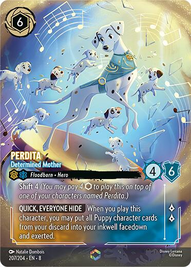 Perdita - Determined Mother (Enchanted) (207/204) [Reign of Jafar] | Webway Games