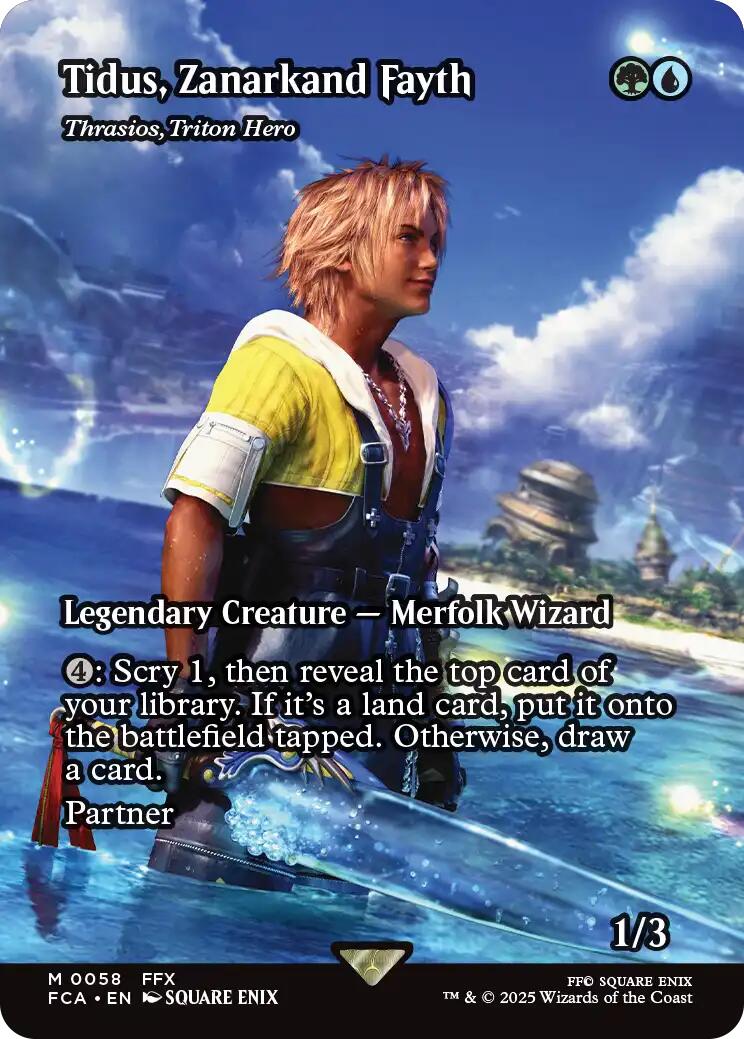 Tidus, Zanarkand Fayth - Thrasios, Triton Hero (Showcase) [FINAL FANTASY : Through the Ages] | Webway Games