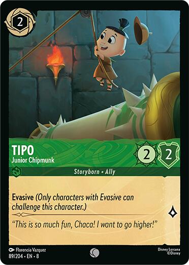 Tipo - Junior Chipmunk (89/204) [Reign of Jafar] | Webway Games
