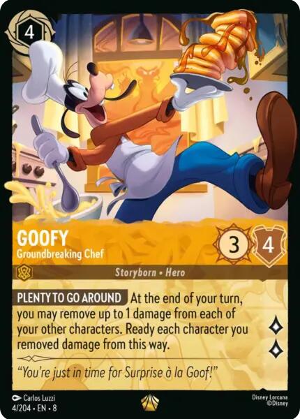 Goofy - Groundbreaking Chef (4/204) [Reign of Jafar] | Webway Games