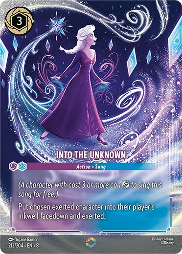 Into the Unknown - Enchanted (213/204) [Reign of Jafar] | Webway Games