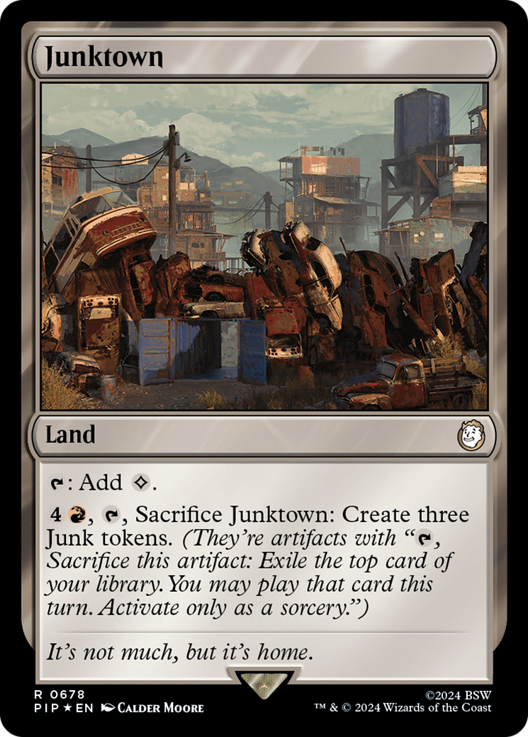 Junktown (Surge Foil) [Fallout] | Webway Games
