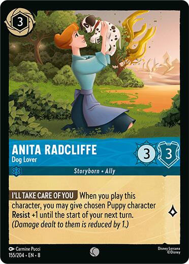 Anita Radcliffe - Dog Lover (155/204) [Reign of Jafar] | Webway Games