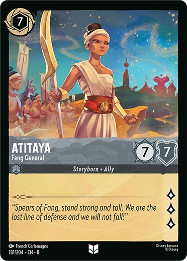 Atitaya - Fang General (181/204) [Reign of Jafar] | Webway Games