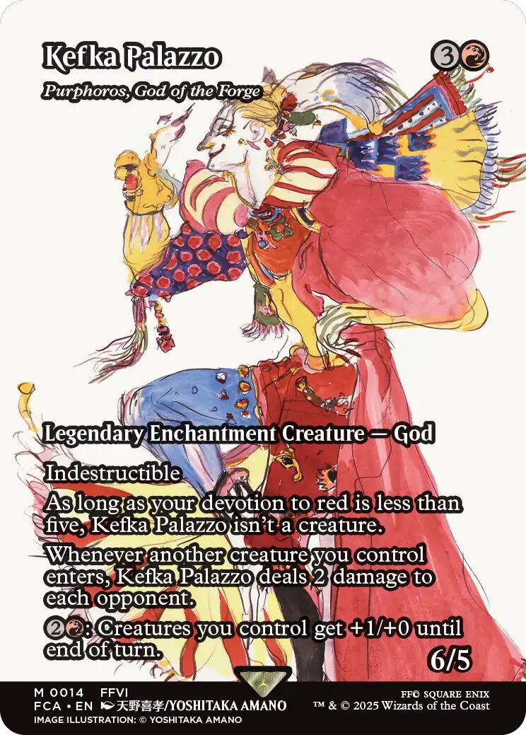 Kefka Palazzo - Purphoros, God of the Forge (Showcase) [FINAL FANTASY : Through the Ages] | Webway Games