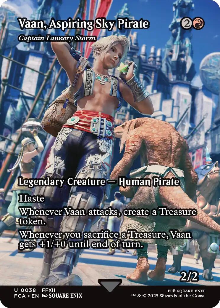 Vaan, Aspiring Sky Pirate - Captain Lannery Storm (Showcase) [FINAL FANTASY : Through the Ages] | Webway Games