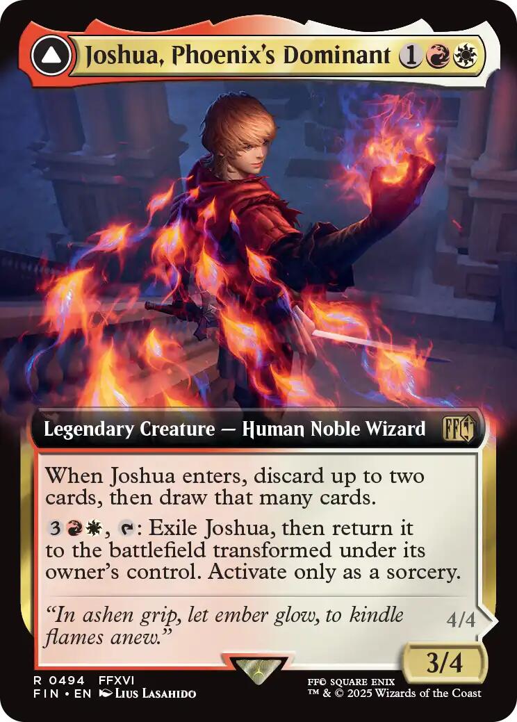 Joshua, Phoenix's Dominant (Extended Art) [FINAL FANTASY] | Webway Games