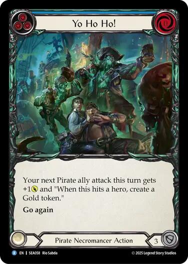 Yo Ho Ho! [SEA058] (High Seas)  Rainbow Foil | Webway Games