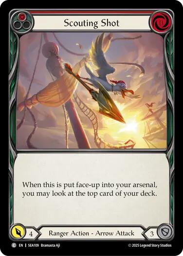 Scouting Shot [SEA109] (High Seas)  Rainbow Foil | Webway Games