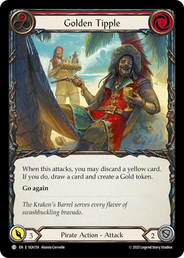 Golden Tipple (Red) [SEA159] (High Seas) | Webway Games