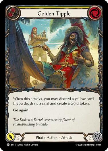 Golden Tipple (Yellow) [SEA160] (High Seas) | Webway Games