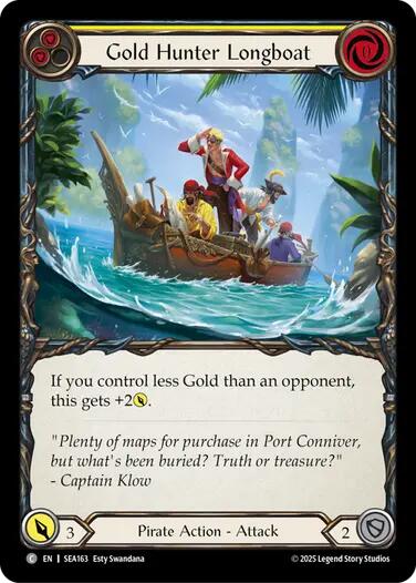 Gold Hunter Longboat [SEA163] (High Seas) | Webway Games