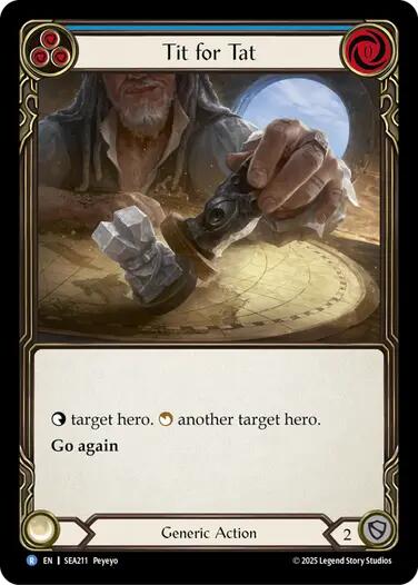 Tit for Tat [SEA211] (High Seas)  Rainbow Foil | Webway Games