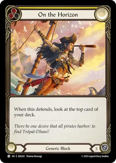 On the Horizon (Yellow) [SEA242] (High Seas) | Webway Games