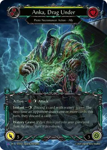 Anka, Drag Under [SEA262] (High Seas)  Cold Foil | Webway Games