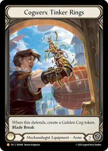 Cogwerx Tinker Rings (Treasure) [SEA008] (High Seas)  Cold Foil | Webway Games