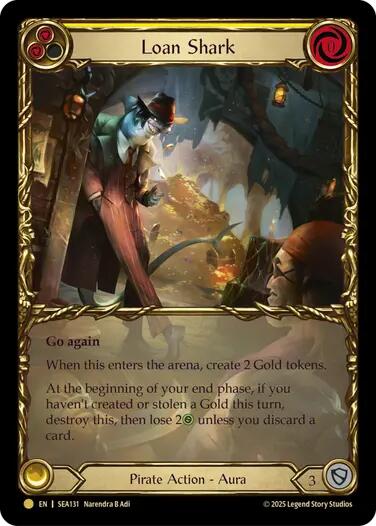 Loan Shark (Treasure) [SEA131] (High Seas)  Cold Foil | Webway Games