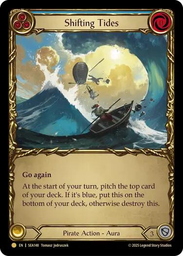 Shifting Tides (Treasure) [SEA148] (High Seas)  Cold Foil | Webway Games