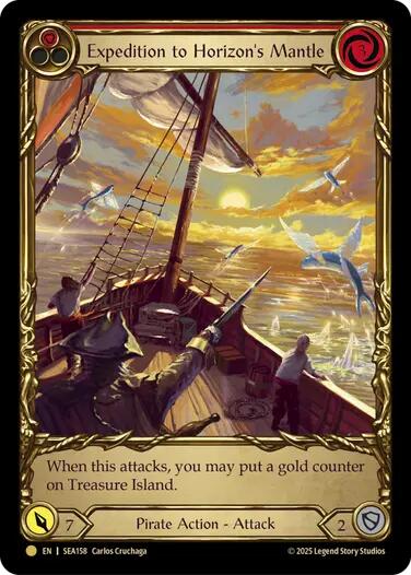 Expedition to Horizon's Mantle (Treasure) [SEA158] (High Seas)  Cold Foil | Webway Games