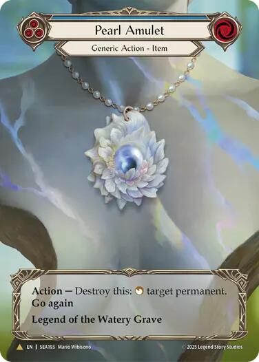 Pearl Amulet (Treasure) [SEA193] (High Seas)  Cold Foil | Webway Games