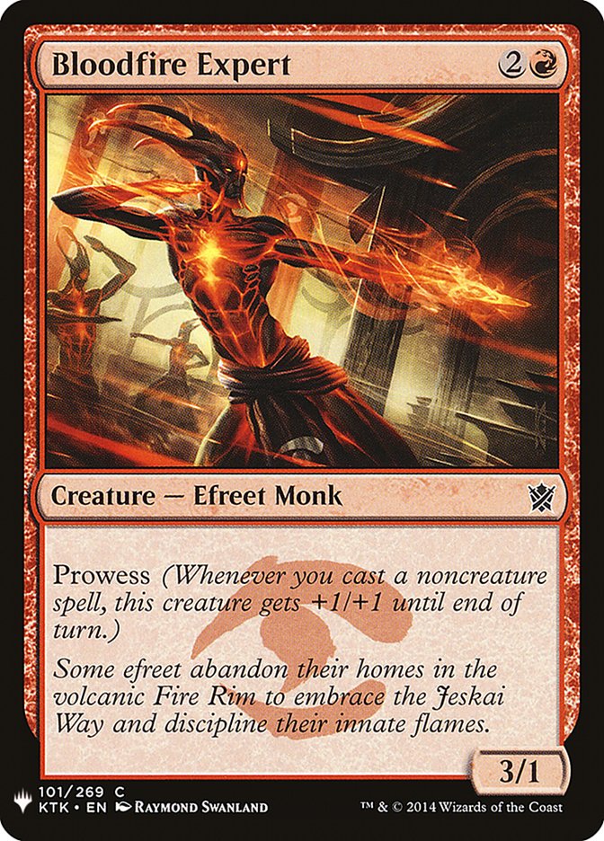 Bloodfire Expert [Mystery Booster] | Webway Games