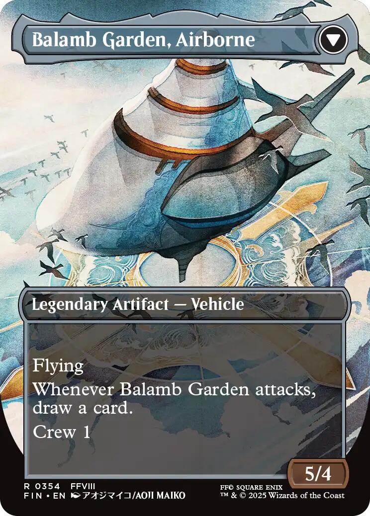 Balamb Garden, SeeD Academy // Balamb Garden, Airborne (Borderless) [FINAL FANTASY] | Webway Games