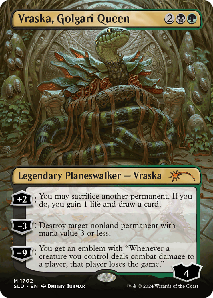 Vraska, Golgari Queen (1702) [Secret Lair Drop Series] | Webway Games