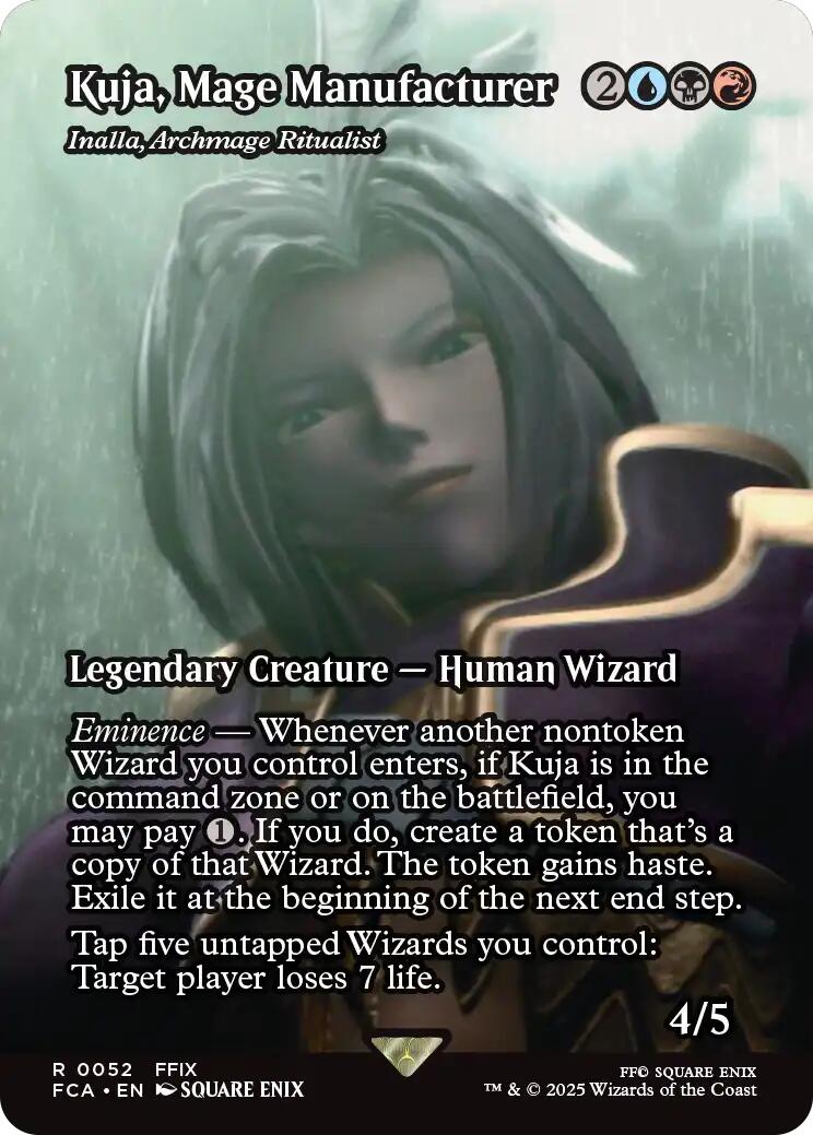 Kuja, Mage Manufacturer - Inalla, Archmage Ritualist (Showcase) [FINAL FANTASY : Through the Ages] | Webway Games