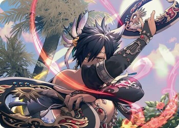 Dancer's Chakrams Art Card [FINAL FANTASY Art Series] | Webway Games