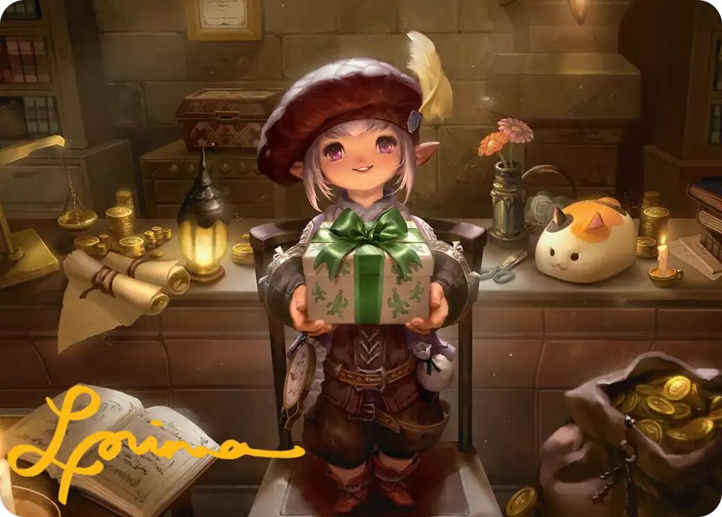 Tataru Taru Art Card (Gold-Stamped Signature) [FINAL FANTASY Art Series] | Webway Games