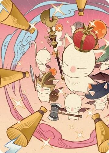Summon: Good King Mog XII Art Card [FINAL FANTASY Art Series] | Webway Games
