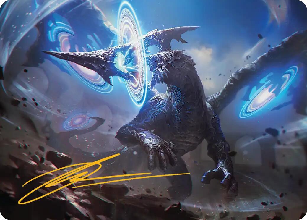 Yiazmat, Ultimate Mark Art Card (Gold-Stamped Signature) [FINAL FANTASY Art Series] | Webway Games