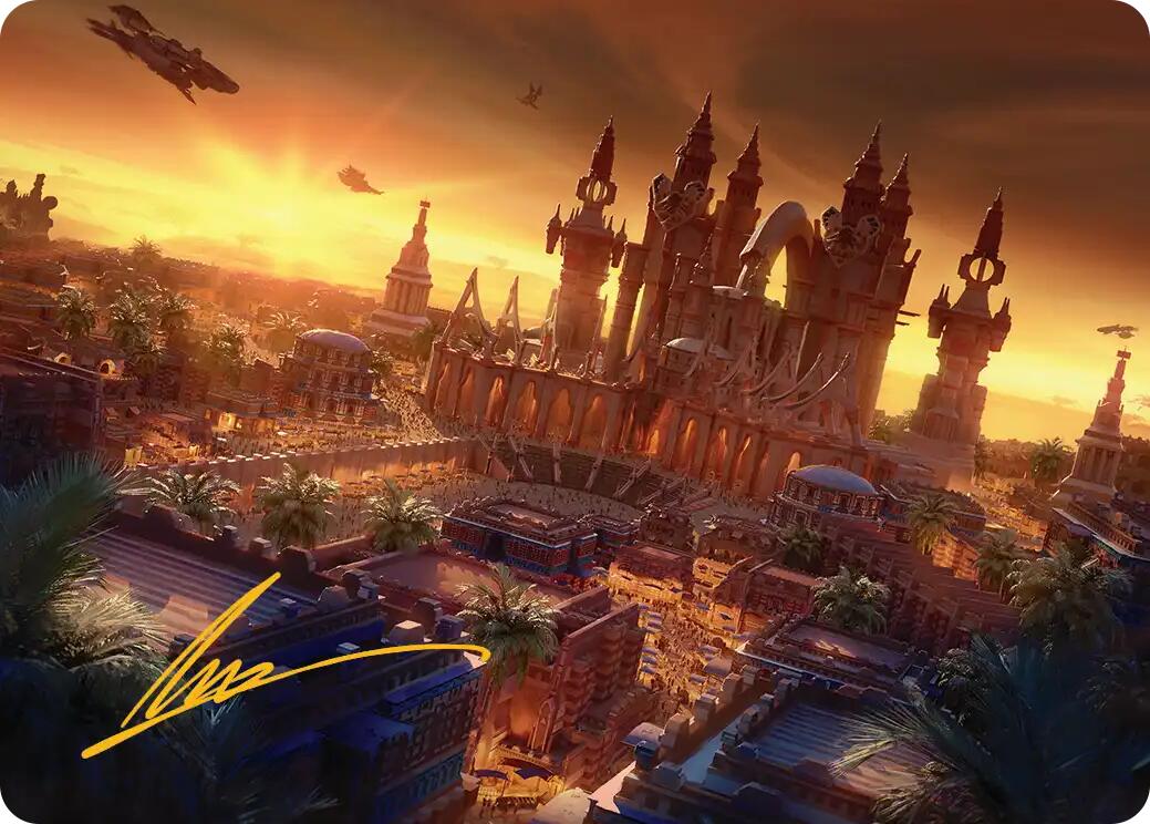 Rabanastre, Royal City Art Card (Gold-Stamped Signature) [FINAL FANTASY Art Series] | Webway Games