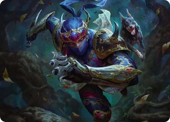 Shadow, Mysterious Assassin Art Card [FINAL FANTASY Art Series] | Webway Games