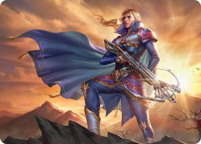 Edgar, Master Machinist Art Card [FINAL FANTASY Art Series] | Webway Games