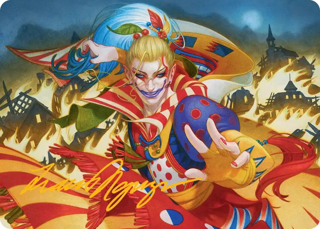 Ruinous Ultimatum Art Card (Gold-Stamped Signature) [FINAL FANTASY Art Series] | Webway Games