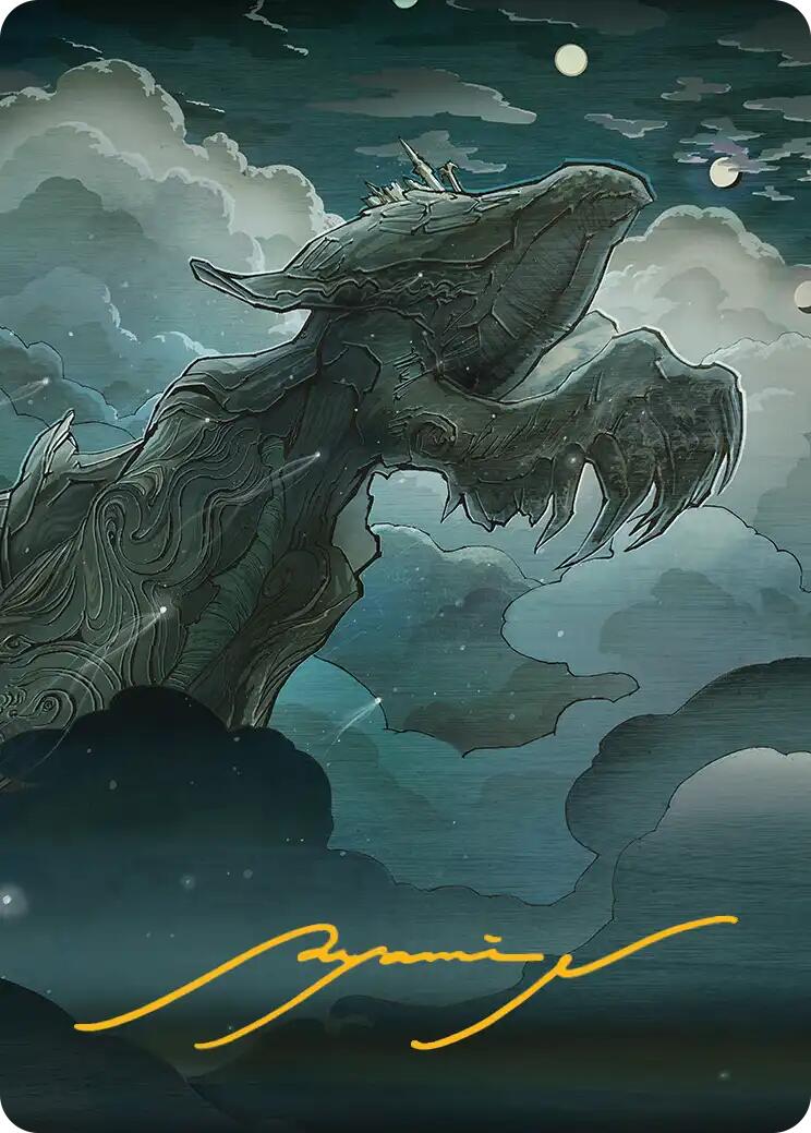 Sin, Spira's Punishment Art Card (Gold-Stamped Signature) [FINAL FANTASY Art Series] | Webway Games