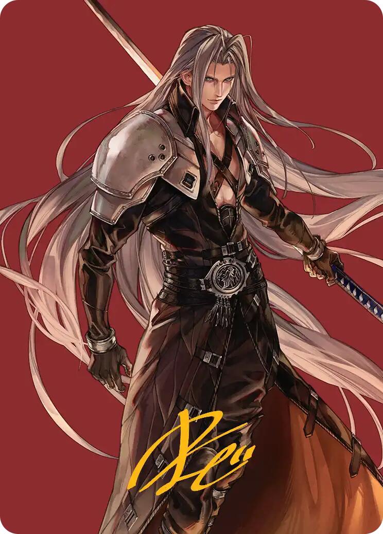 Sephiroth, Fabled SOLDIER Art Card (Gold-Stamped Signature) [FINAL FANTASY Art Series] | Webway Games