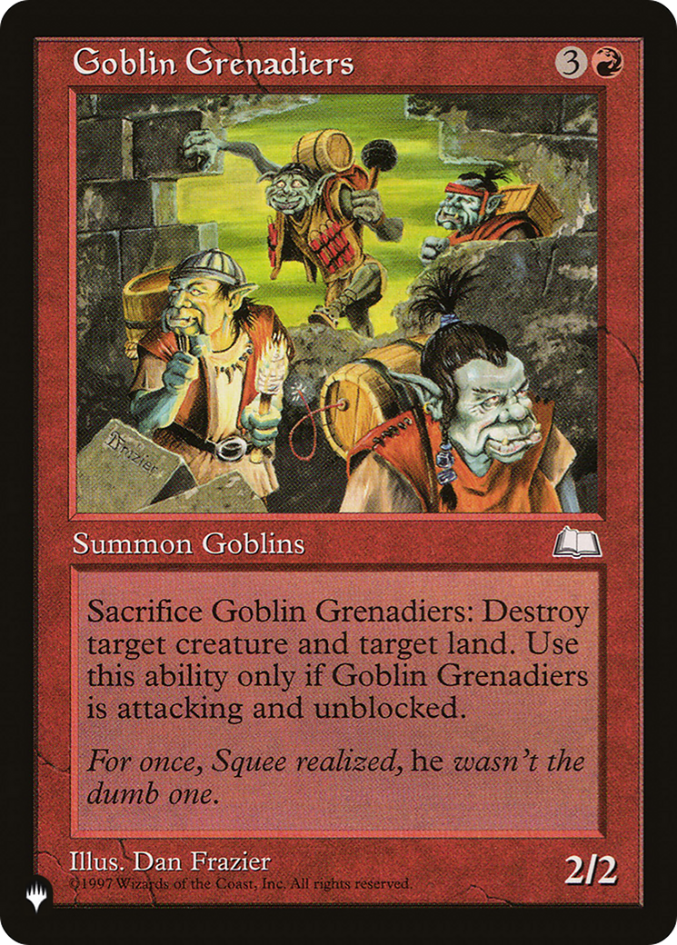 Goblin Grenadiers [The List] | Webway Games