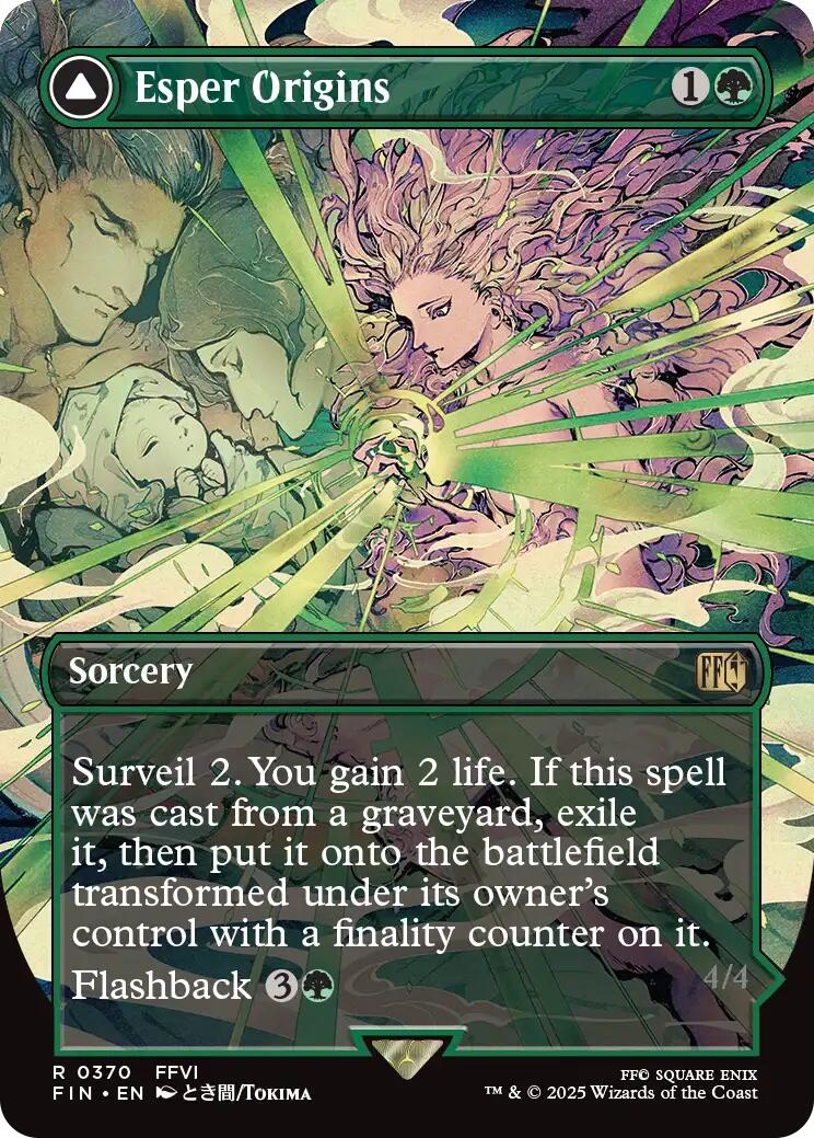 Esper Origins // Summon: Esper Maduin (Borderless) [FINAL FANTASY] | Webway Games