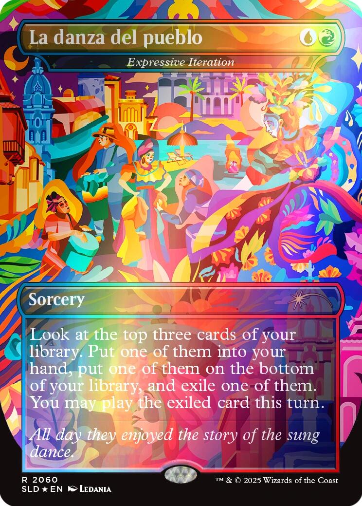 La danza del pueblo - Expressive Iteration (Rainbow Foil) [Secret Lair Drop Series] | Webway Games