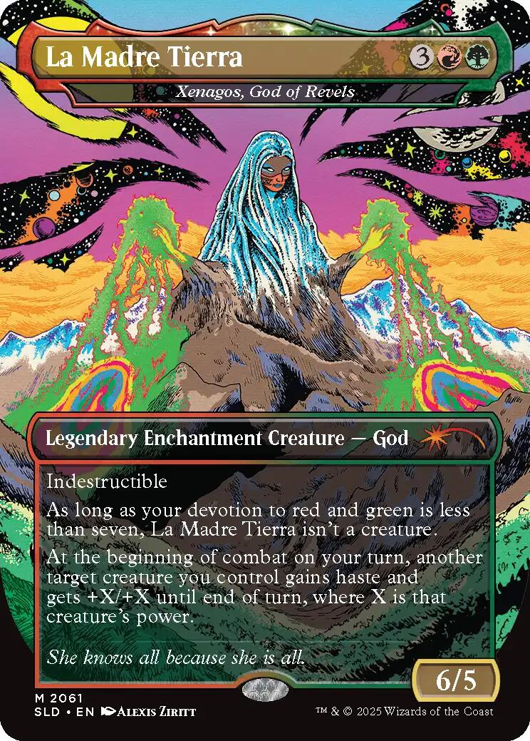 La Madre Tierra - Xenagos, God of Revels [Secret Lair Drop Series] | Webway Games