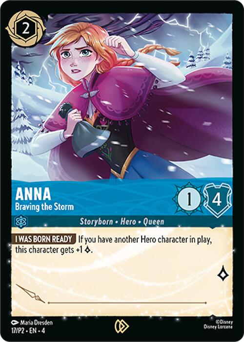 Anna - Braving the Storm (17/P2) [Promo Cards] | Webway Games