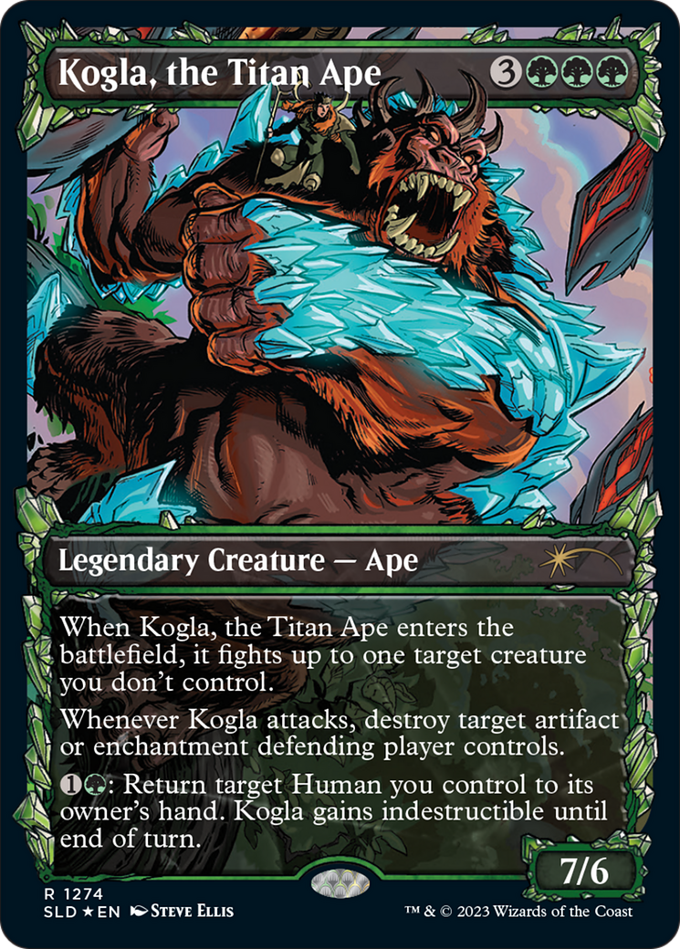 Kogla, the Titan Ape (Halo Foil) [Secret Lair Drop Series] | Webway Games