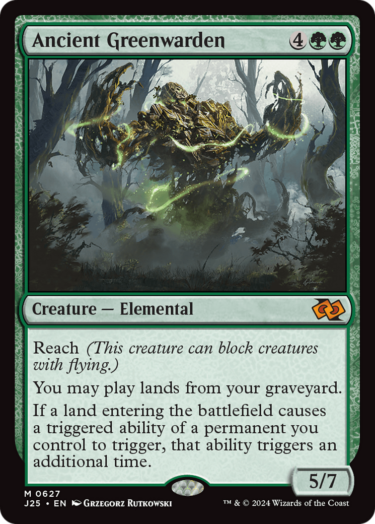Ancient Greenwarden [Foundations Jumpstart] | Webway Games